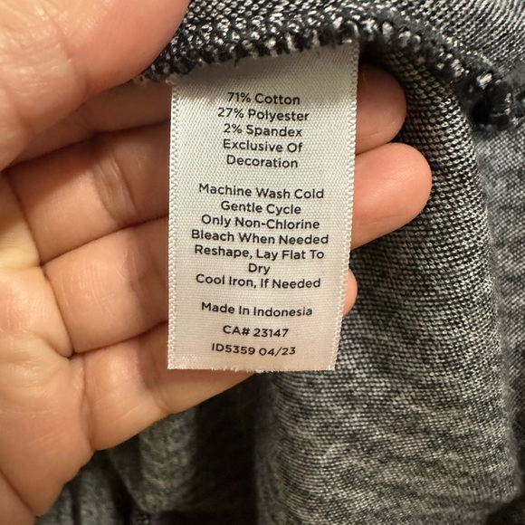 TALBOTS A-LINE PONTE DRESS - BOLD HOUNDSTOOTH SIZE 10 - Picture 8 of 9